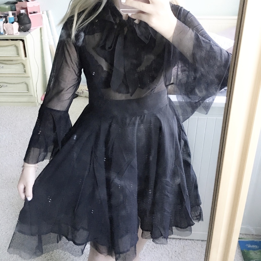Killstar sheer dress